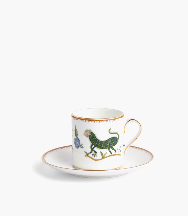 Myth Creatures Coffee Cup and Saucer