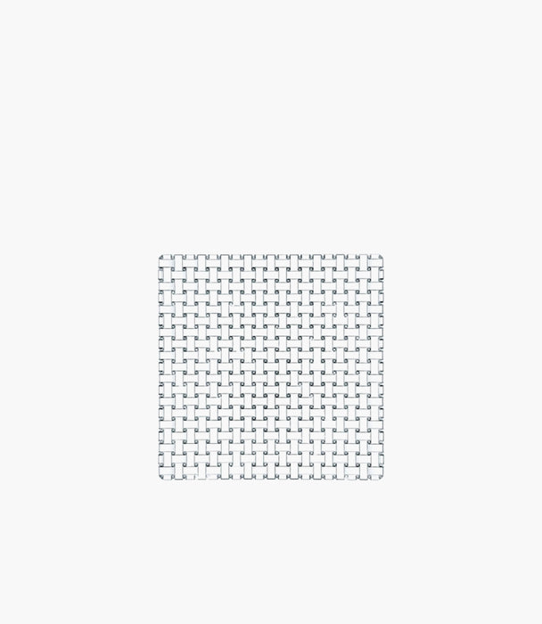 Bossa Nova Square Plate 28cm