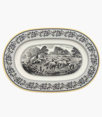 Audun Ferme Oval Platter 34cm - Roomours