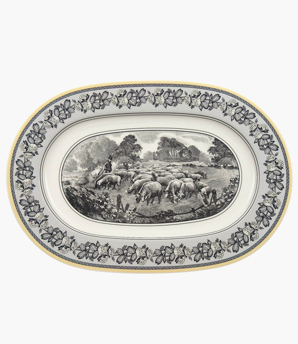 Audun Ferme Oval Platter 34cm - Roomours
