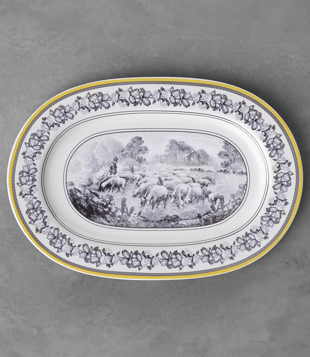 Audun Ferme Oval Platter 34cm - Roomours