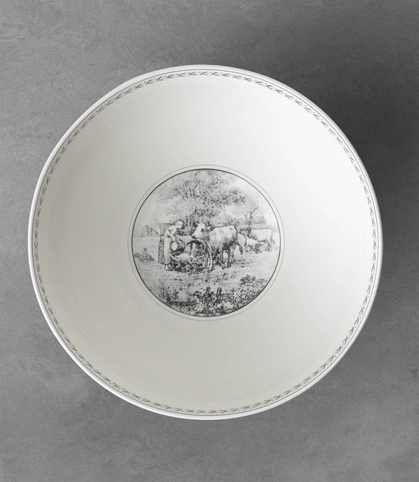Audun Ferme Salad Bowl 23.5cm - Roomours