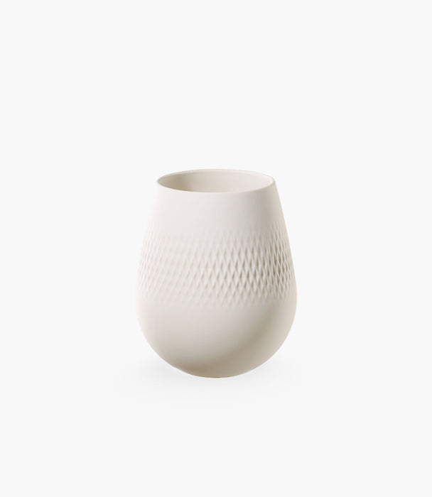 Manufacture Collier Blanc Vase Carre Small