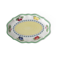 French Garden Fleurence Pickle Dish/Saucer Sauceboat 24 cm