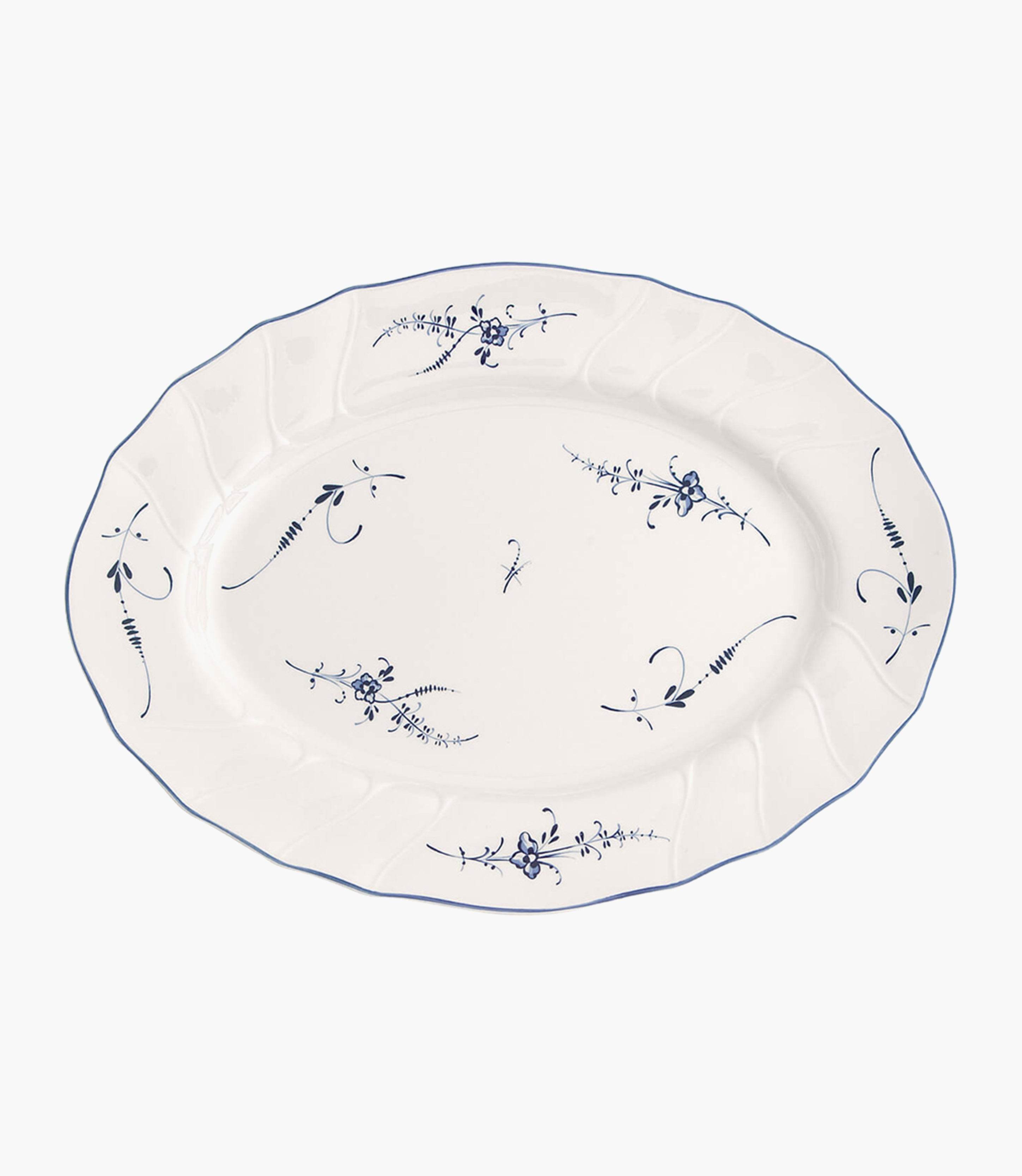Old Luxembourg Oval Platter 36cm