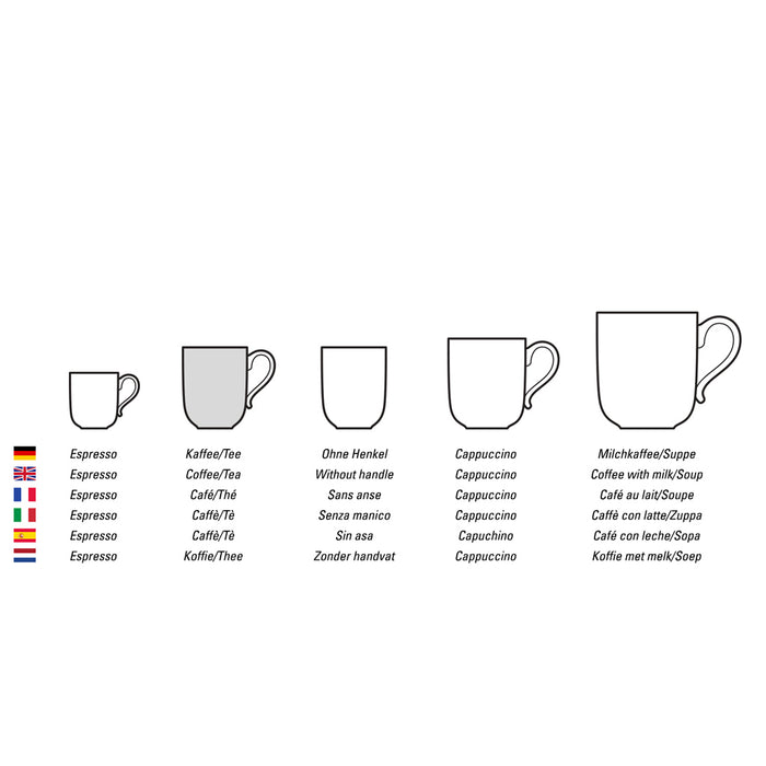 Old Luxembourg Brindlle Coffee/Tea Cup 180 ml