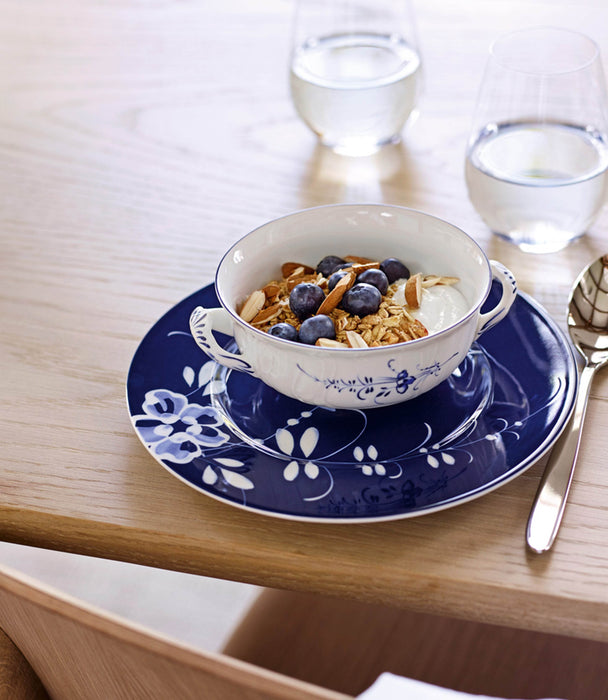 Old Lux. Brin. Salad plate Blue 22cm - Roomours
