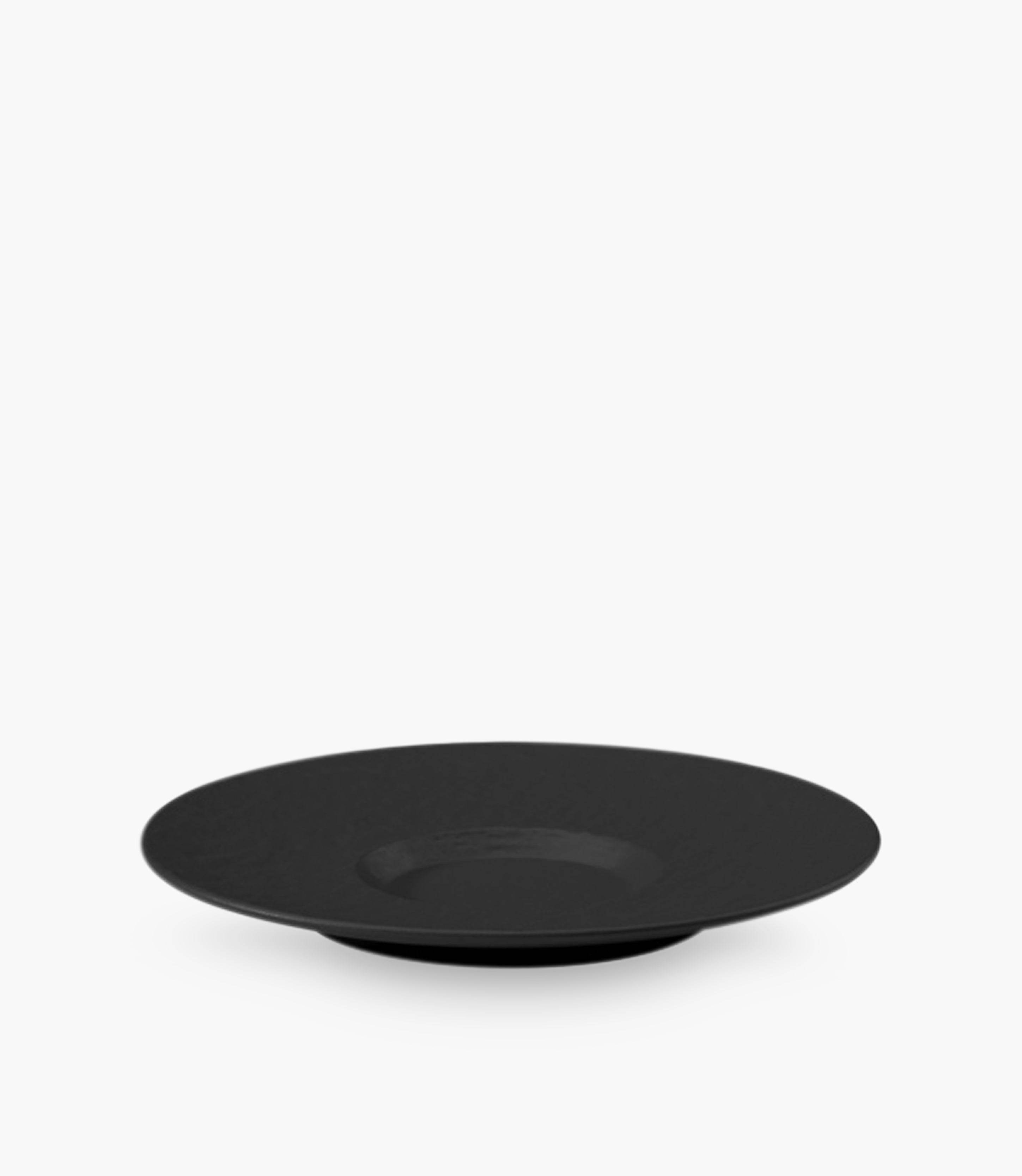 Manufacture Rock Saucer black coffee cup