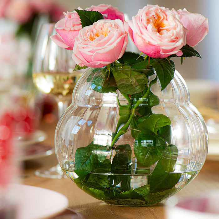 Rose Garden Home Vase/Hurricane Lamp
