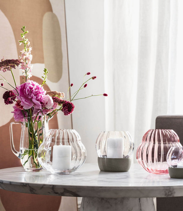 Rose Garden Home Hurricane Lamp - Roomours