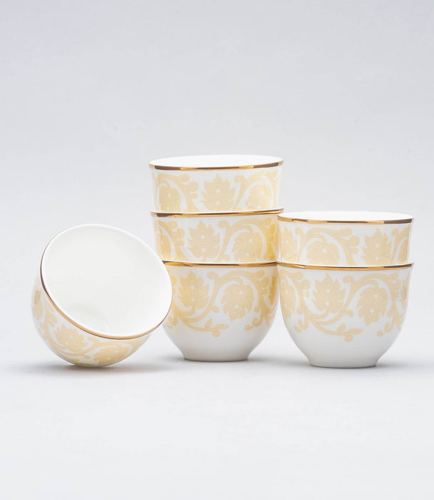 Ivoire Coffee Cup 6 pcs - Roomours