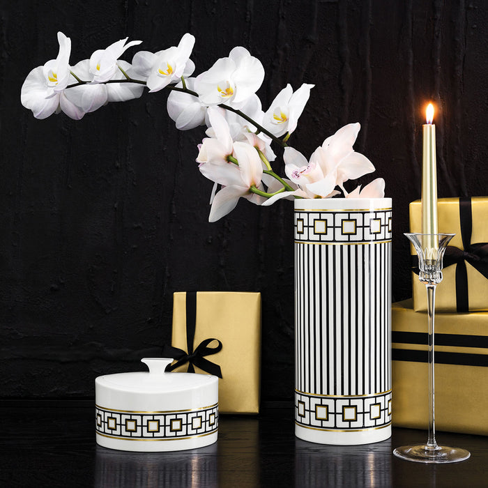 Metrochic Gifts Round Vase Tall 29cm