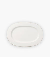 Anmut Platinum No.1 - Oval Platter, 41cm