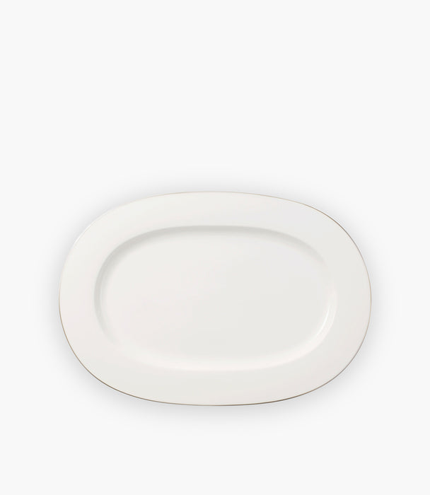 Anmut Platinum No1 - Oval Platter, 41cm