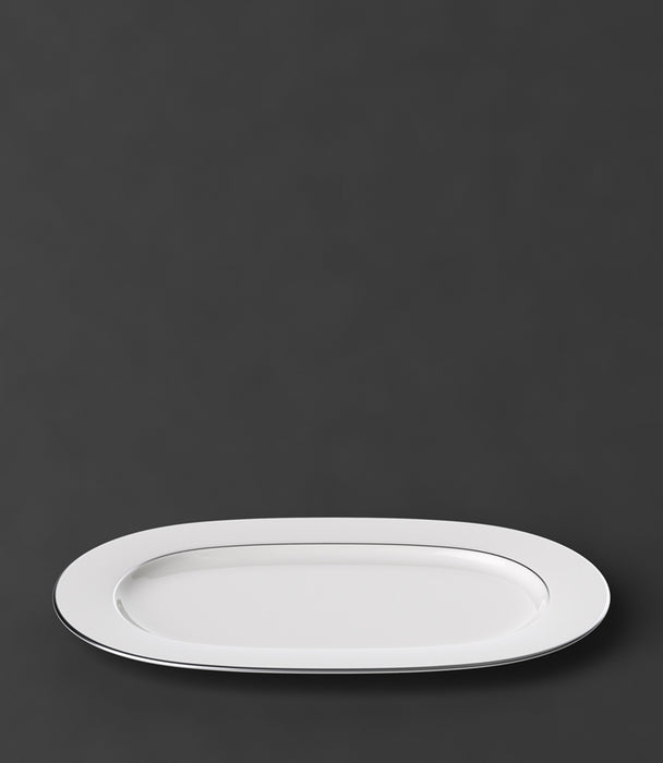 Anmut Platinum No1 - Oval Platter, 41cm