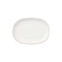 Anmut Platinum Pickle Dish/Saucer Sauceboat 20cm
