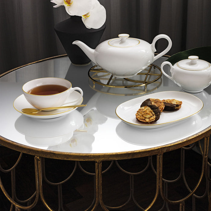 Anmut Gold Saucer for Coffee/Teacup 15cm
