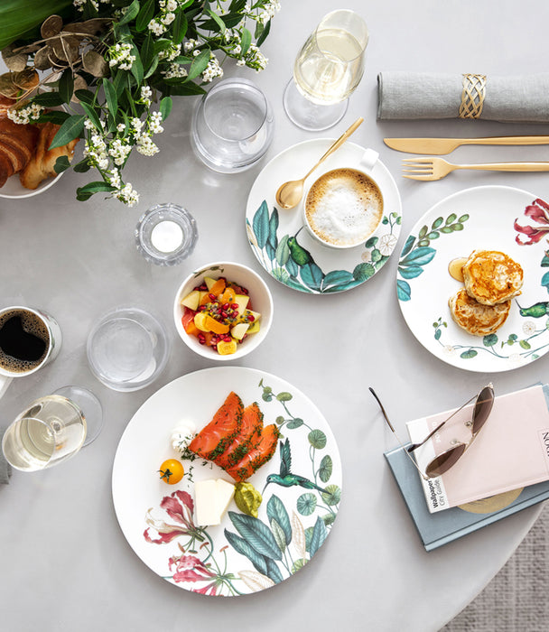 Avarua Flat plate White
