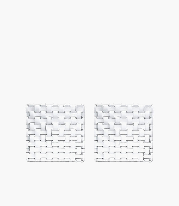 Bossa Nova Square Platter 14cm Set Of 2