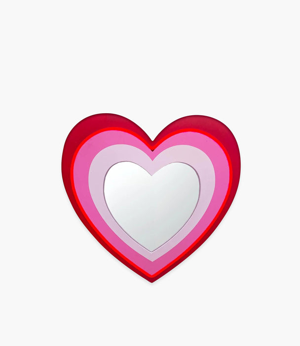 Specchio LED Cuore 26X45