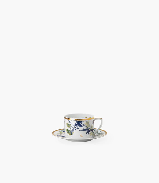 Heritage Turandot Cup/Saucer 4 low Porcelain Multicolor