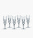 Noblesse Flute Glasses set of 6 - Roomours