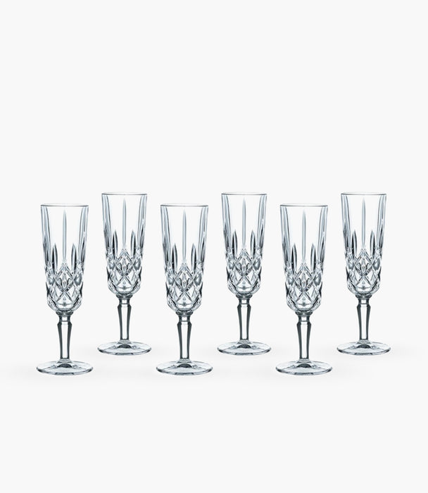 Noblesse Flute Glasses set of 6