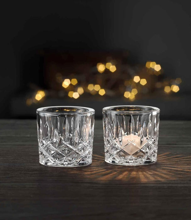 Noblesse Clear Votive Set of 2