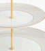 Gio Gold 2 Tier Cake Stand - Roomours
