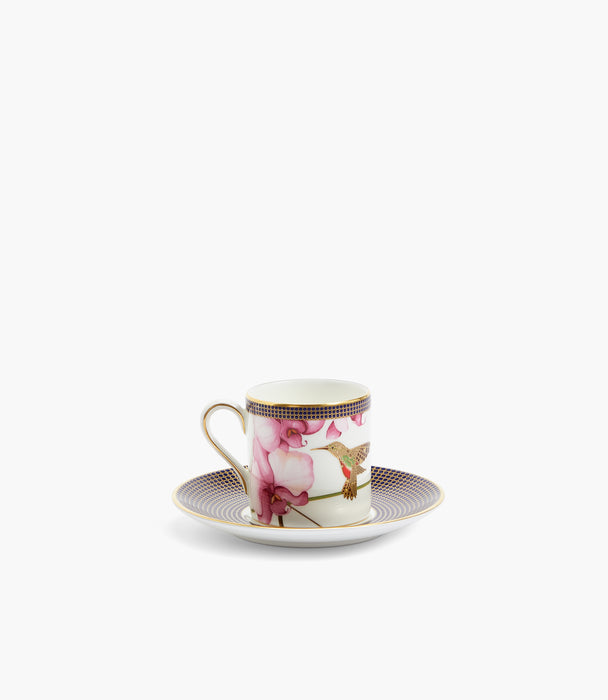 Hummingbird Coffee cup and Saucer