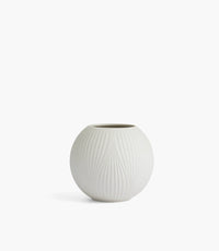 Folia Rose Bowl 13Cm Warm White - Roomours