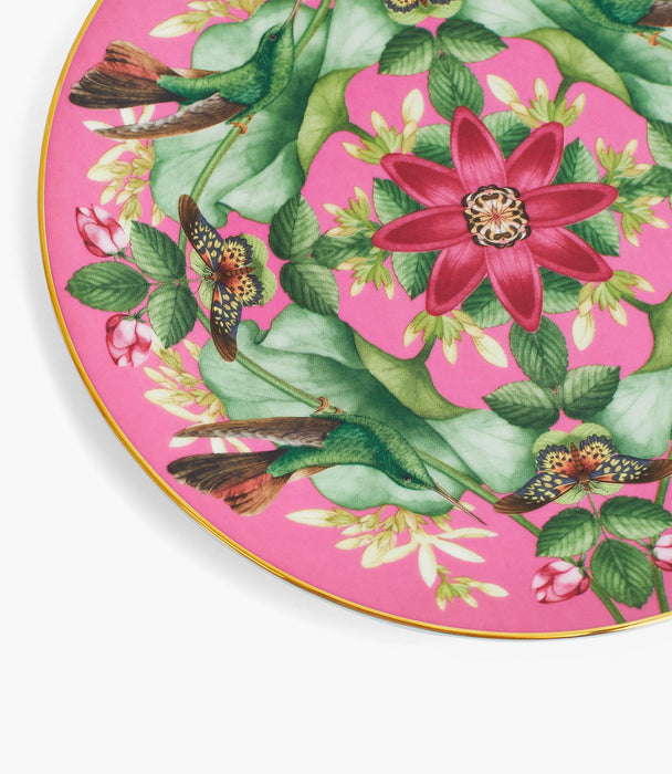 Wonderlust Pink Lotus 20cm Plate - Roomours