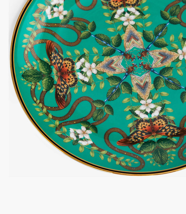 Wonderlust Emerald Forest 20cm Plate - Roomours