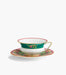 Wonderlust Pink Lotus Teacup and Saucer - Roomours