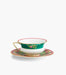 Wonderlust Pink Lotus Teacup and Saucer - Roomours