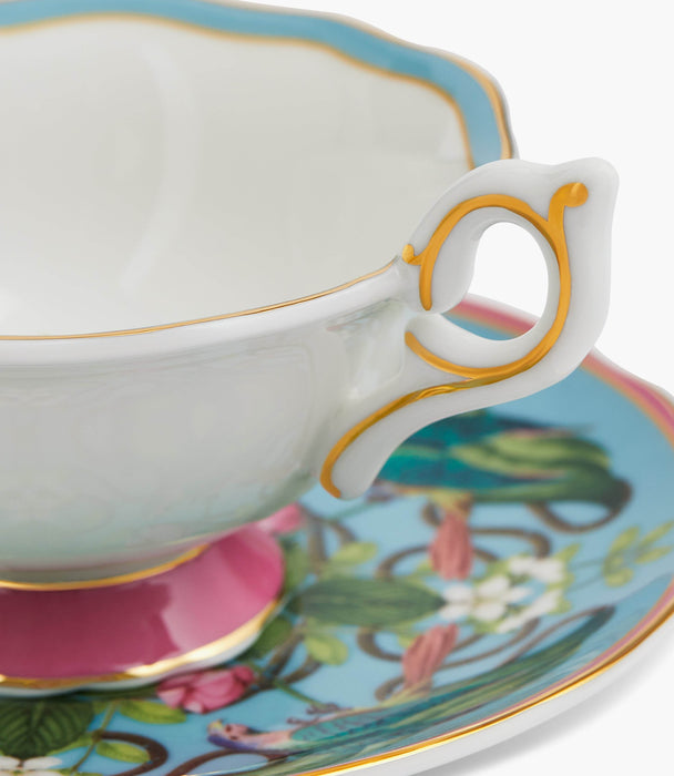 Wonderlust Menagerie Teacup and Saucer - Roomours