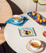 Wonderlust Sapphire Garden Teacup and Saucer - Roomours