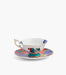 Wonderlust Golden Parrot Teacup and Saucer - Roomours