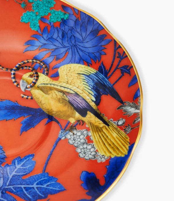 Wonderlust Golden Parrot Teacup and Saucer