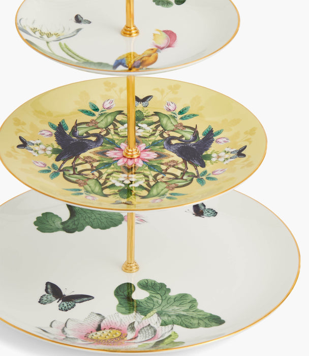 Waterlily 3 Tier Cake stand - Roomours