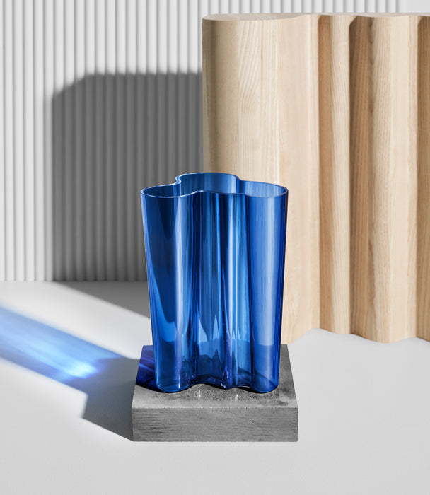 Aalto vase 270mm ultramarine blue