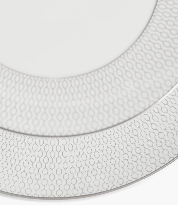 Gio Platinum 2 Tier Cake Stand - Roomours