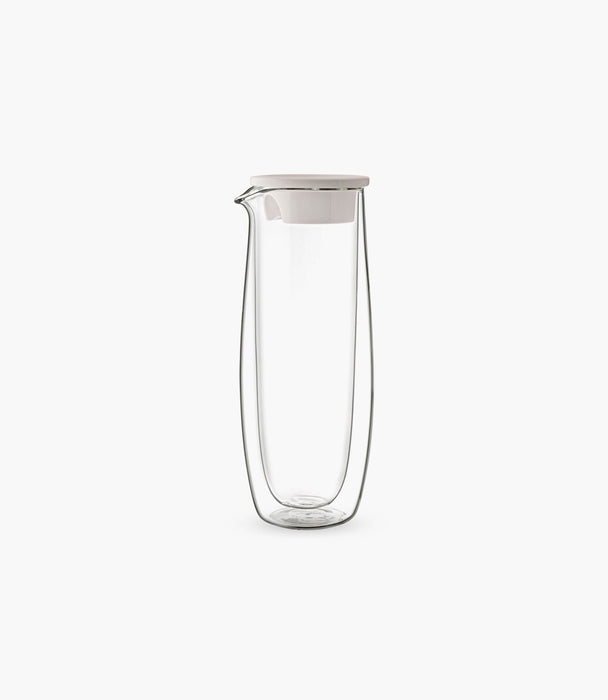Artesano Hot&Cold Beverage Glass Carafe With Lid - Roomours