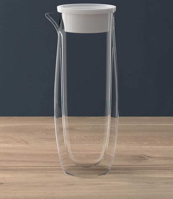 Artesano Hot&Cold Beverage Glass Carafe With Lid - Roomours