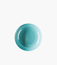 Mesh Porcelain Blue Deep Plate 21 cm
