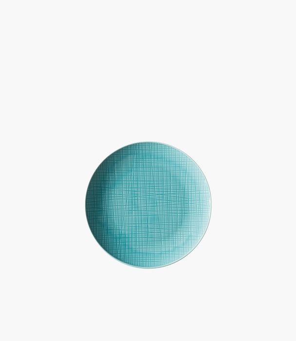 Mesh Porcelain Blue Plate 21 cm