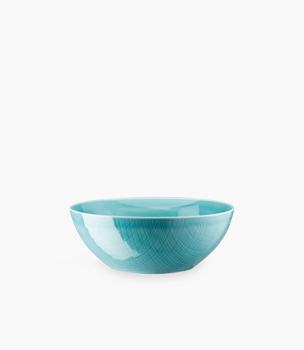 Mesh Bowl 24 cm Porcelain Blue