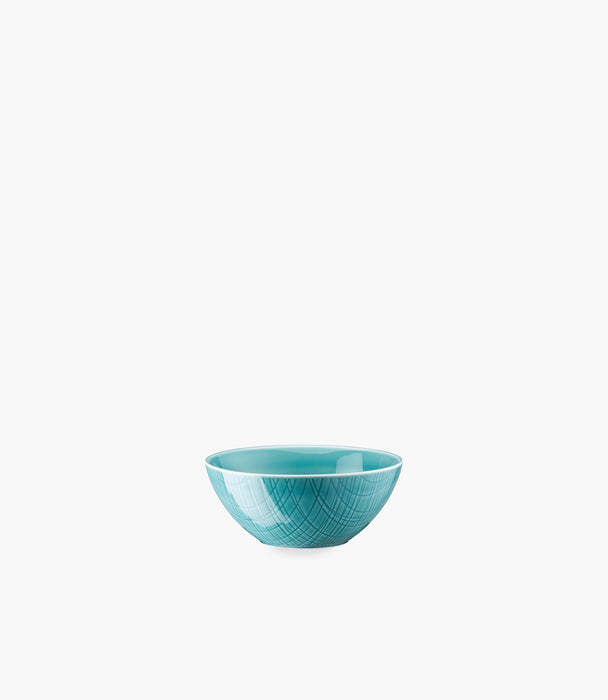 Mesh Cereal bowl 14 cm Porcelain Blue