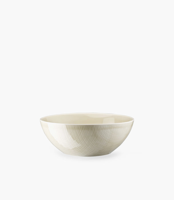 Mesh Bowl 24 cm Porcelain Beige