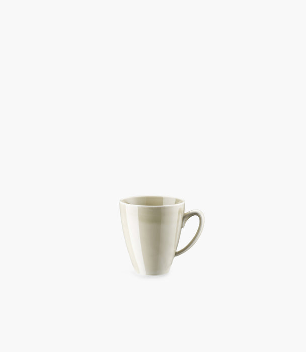 Mesh Mug with handle Porcelain Beige